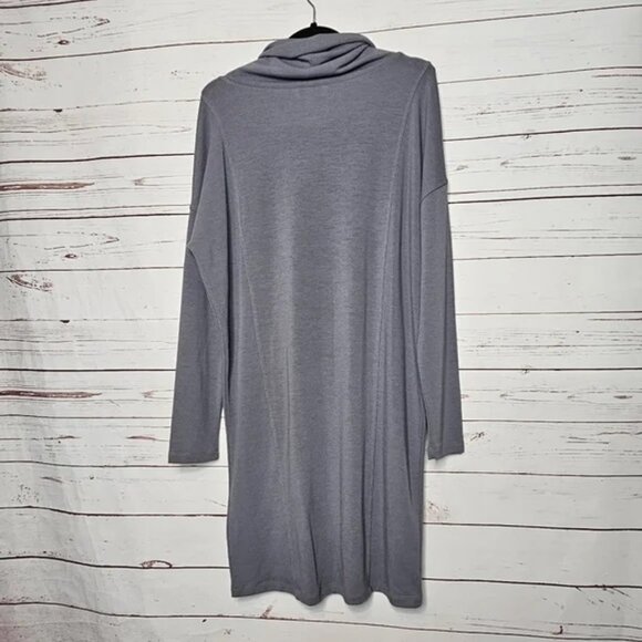 CAbi Cowl Neck Belted Dress Polyester Stretch Medium pullover luxury style - Picture 5 of 6